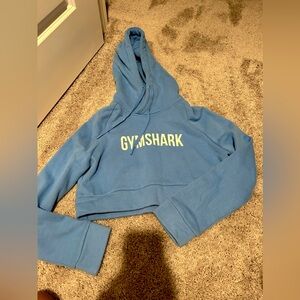 Gym shark cropped pullover